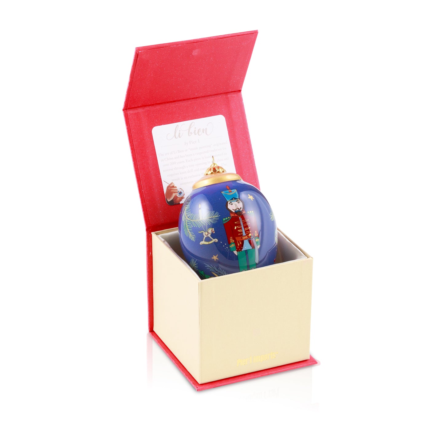 Pier 1 Li Bien Nutcracker Ornament 2022