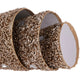 Pier 1 Gold Sparkle Beaded Set of 3 Cones
