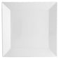 Pier 1 Luminous Porcelain Square White Dinner Plates, Set of 4