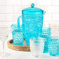 Pier 1 Emma Aqua Acrylic 2.5QT Beverage Pitcher - Pier 1