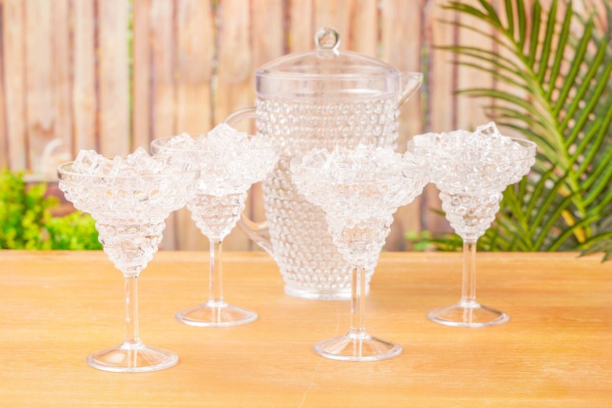Pier 1 Emma Clear Acrylic 2.5 QT Beverage Pitcher - Pier 1